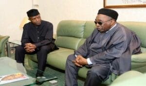 Yusuf Maitama Sule (Danmasanin Kano) 2 Osinbajo Maitama Sule