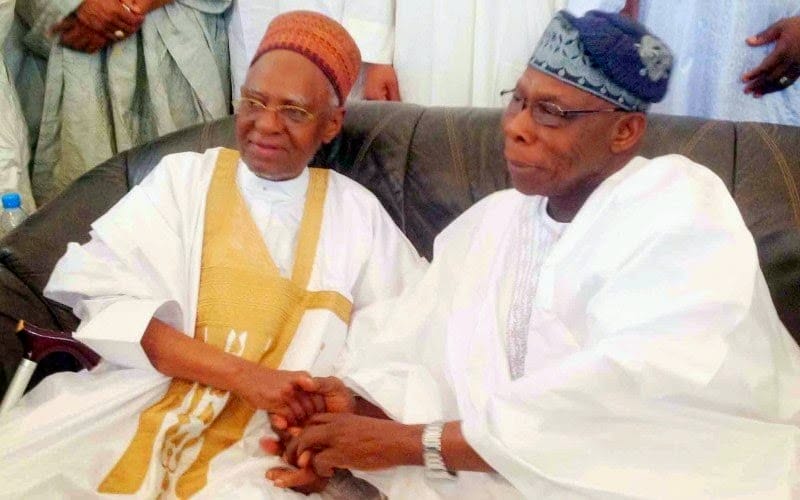 Shehu Shagari 2 Shagari and Obasannjo