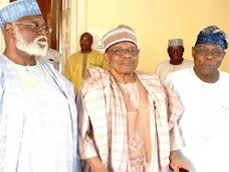 Ibrahim Babangida 2 Obasanjo IBB with Abdulsalami
