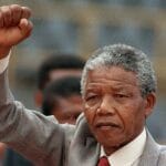 Nelson Mandela 1 Nelson Mandela a Bloemfontein, South Africa