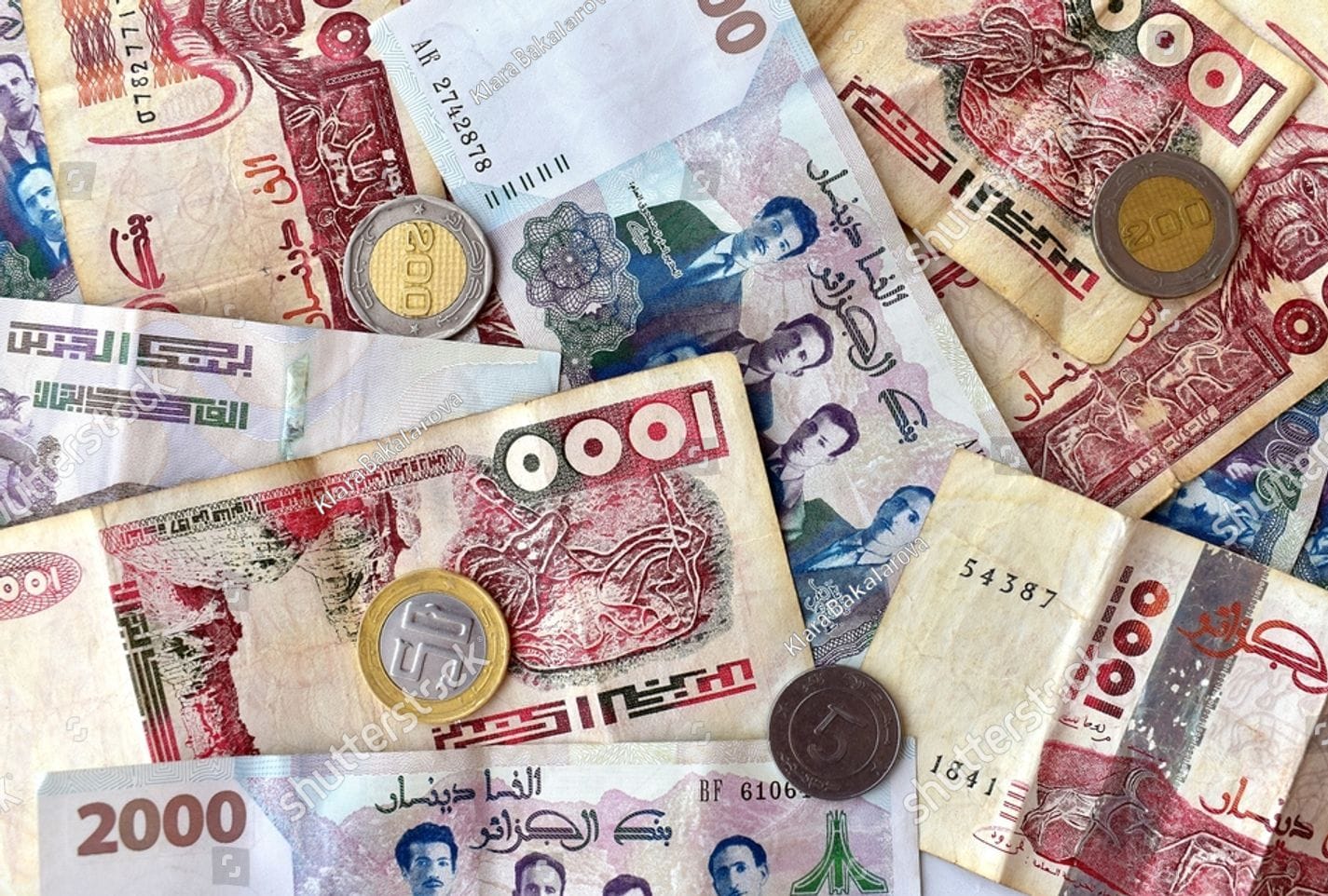 Takardar kuɗin Algeria 